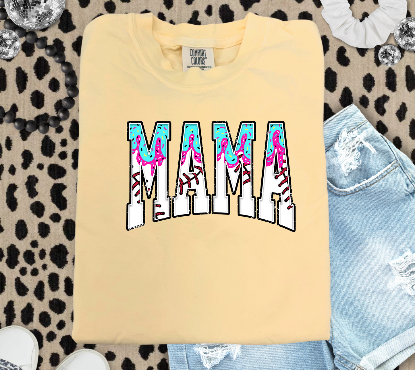 Drip Mama Butter Comfort Colors Unisex Tshirt