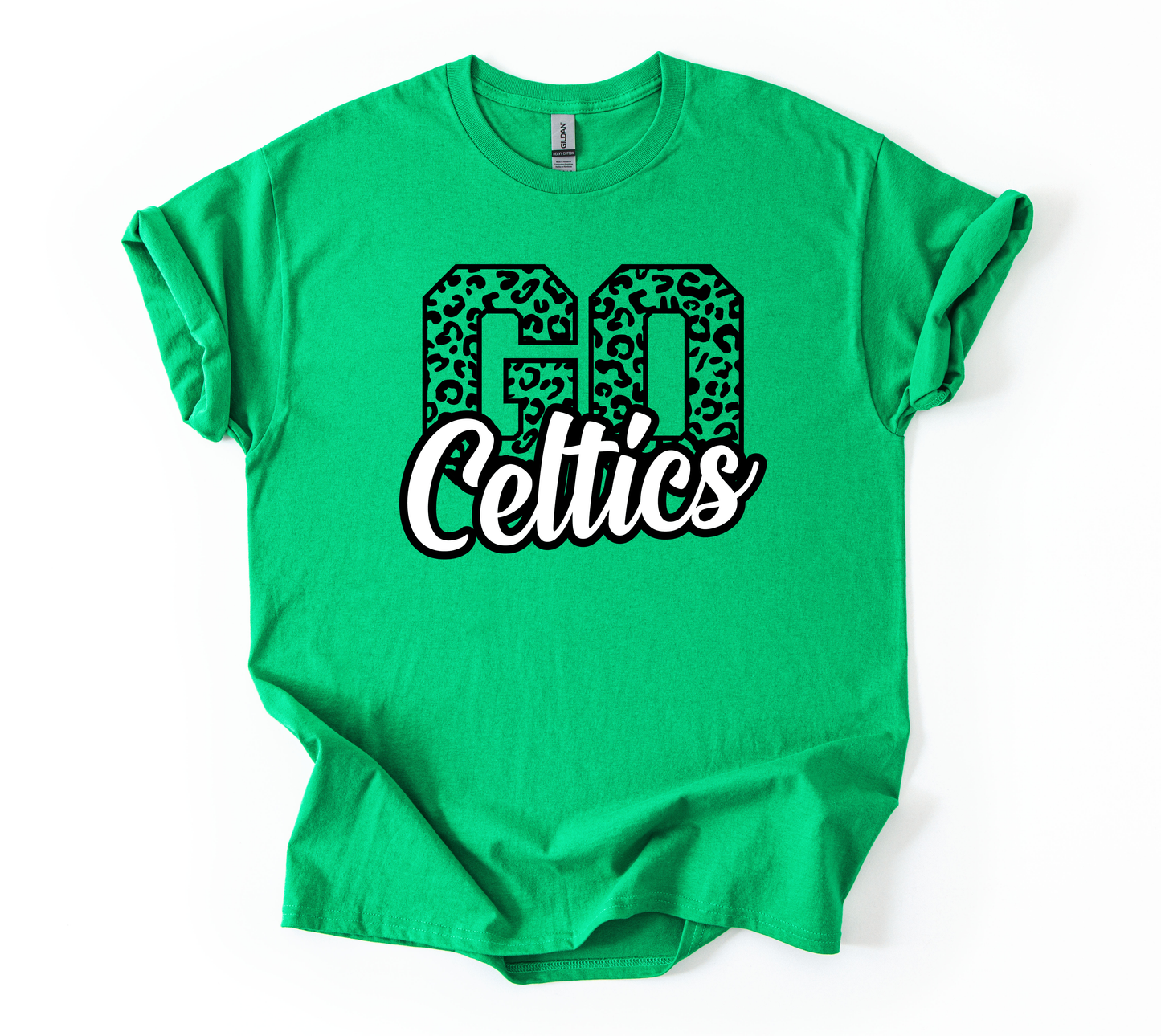 Go Celtics YOUTH irish green gildan tshirt