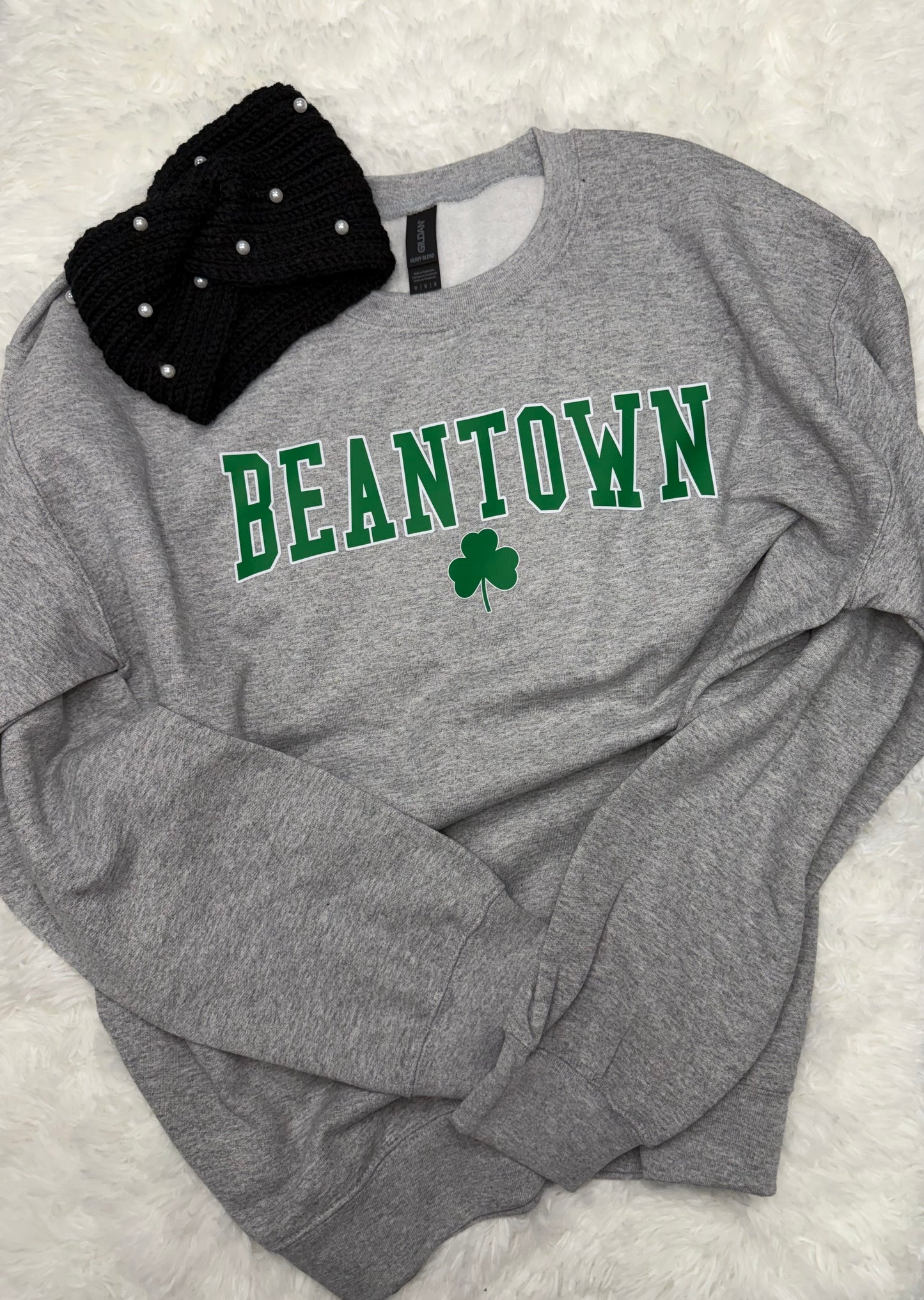 Beantown Sport Grey Crewneck Sweatshirt