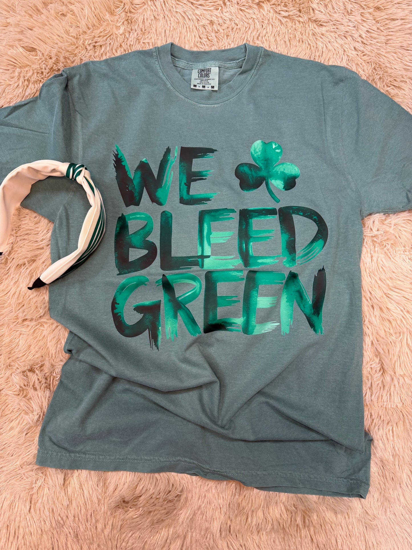 Bleed Green Light Green T-shirt