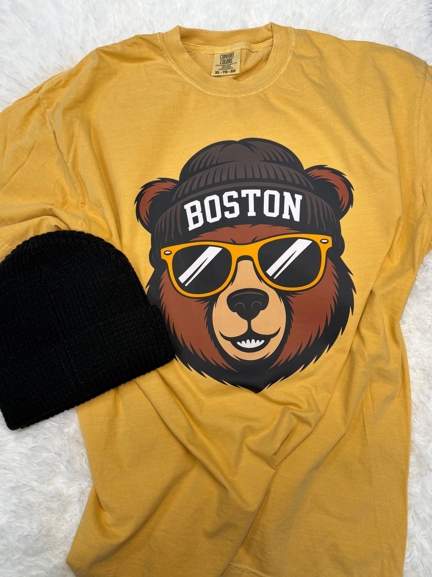Boston Bear Mustard T-shirt