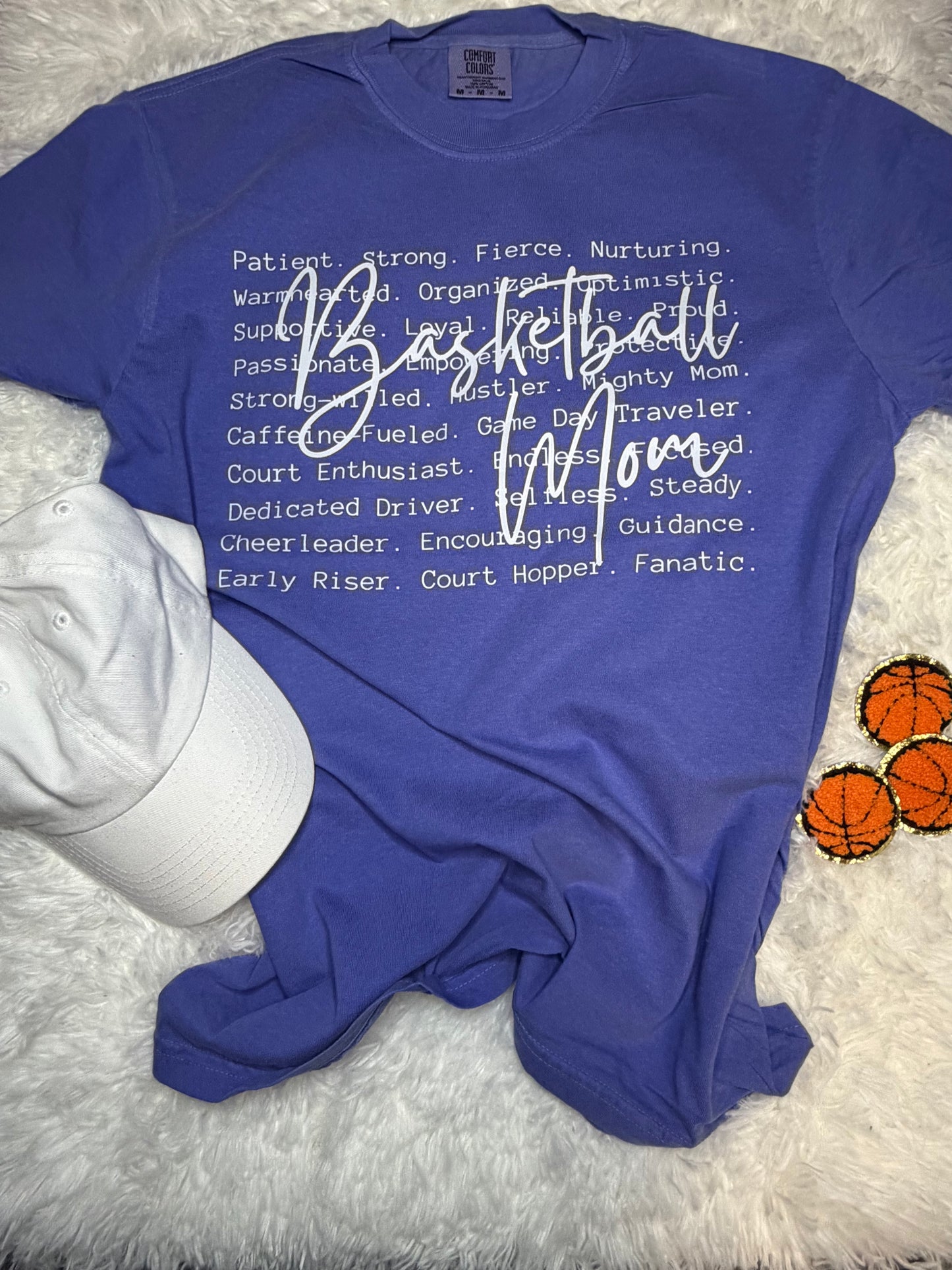 Basketball mom Definition Periwinkle T