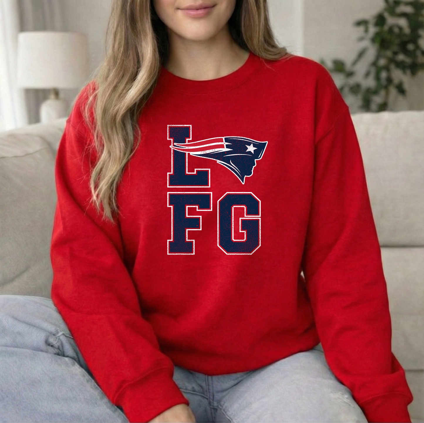 LFG Red Crew Sweatshirt