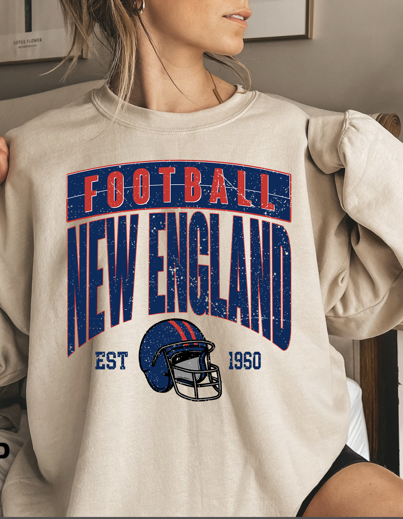 Football Sand Crew Sweatshirt