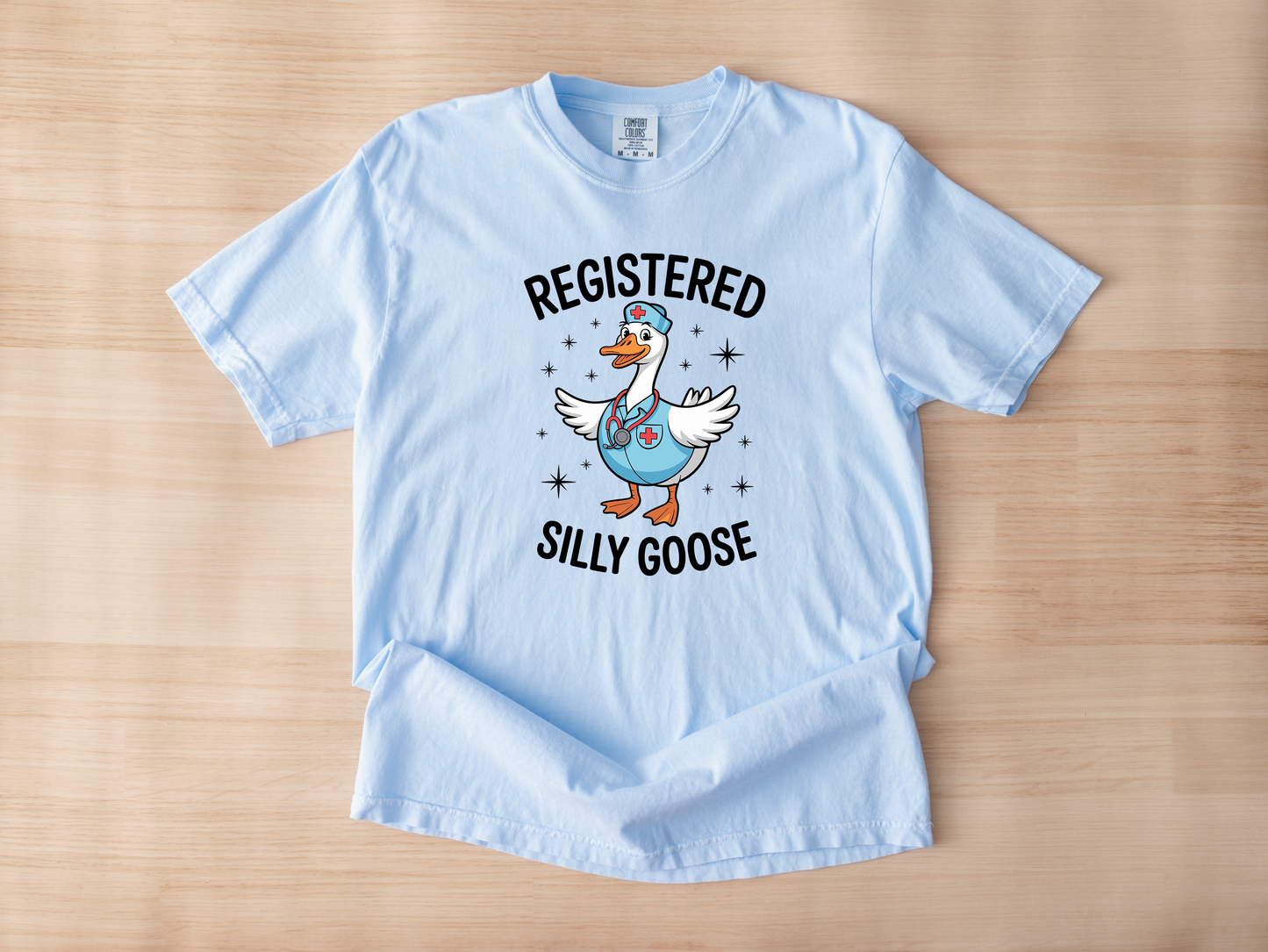 Registered Silly Goose Hydrangea Tshirt