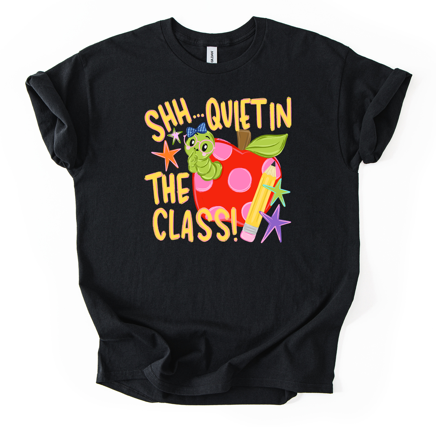 Shh Class unisex Black Gildan Tshirt