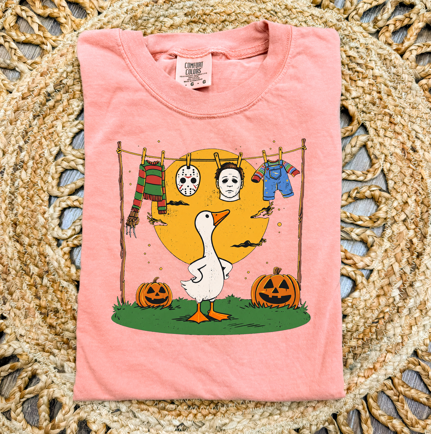 Duck Horror Unisex Terracotta Comfort Colors