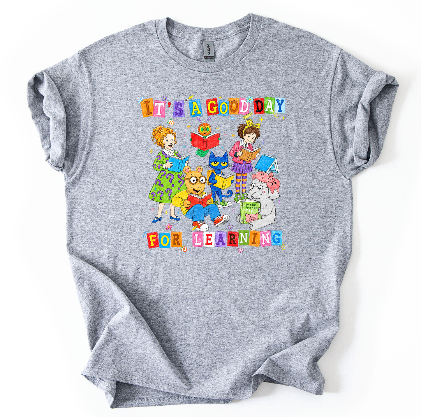 Its a good day Unisex Gildan Sports Grey Tshirt