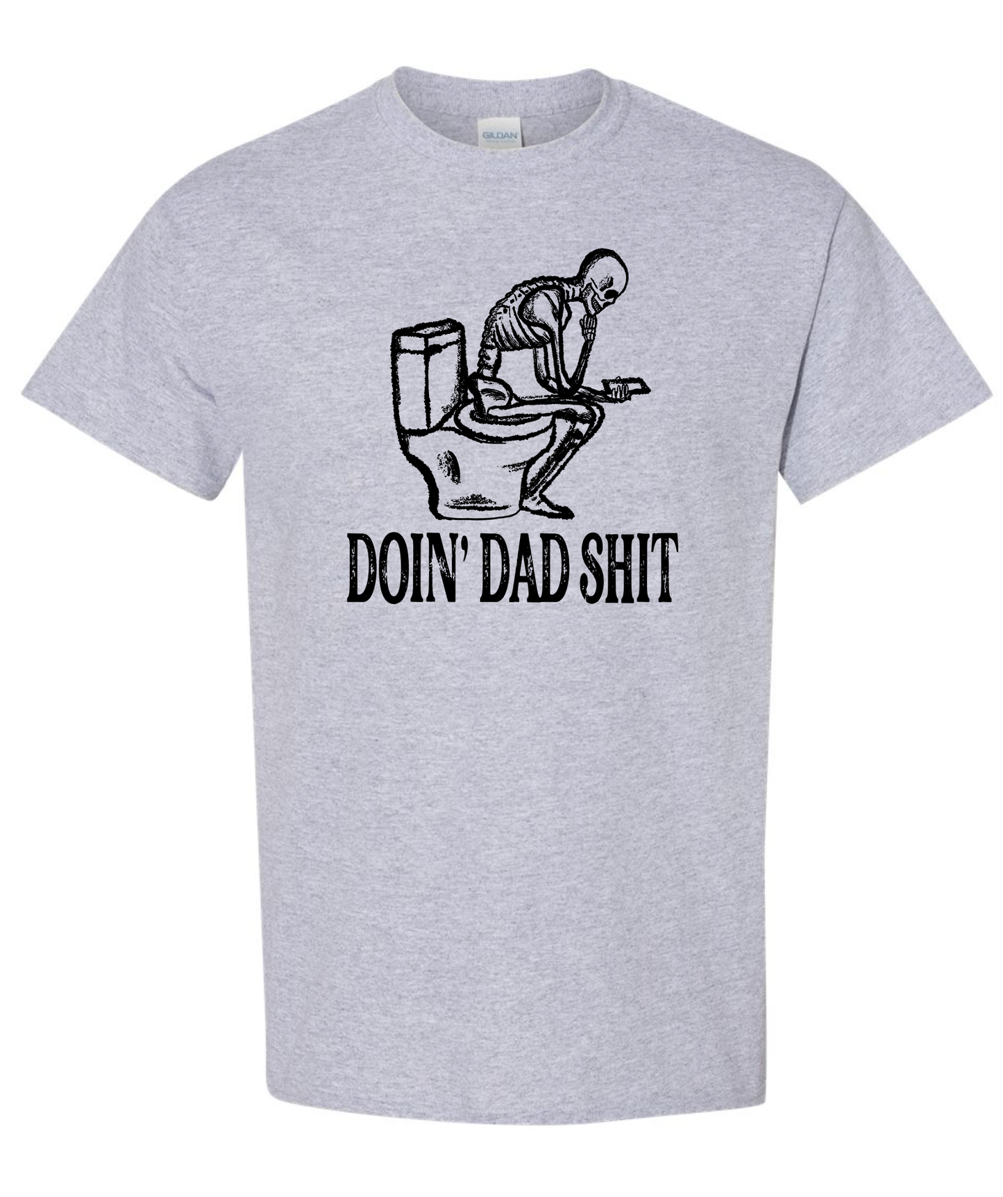 Dad stuff Unisex Gildan Sports Grey Tshirt