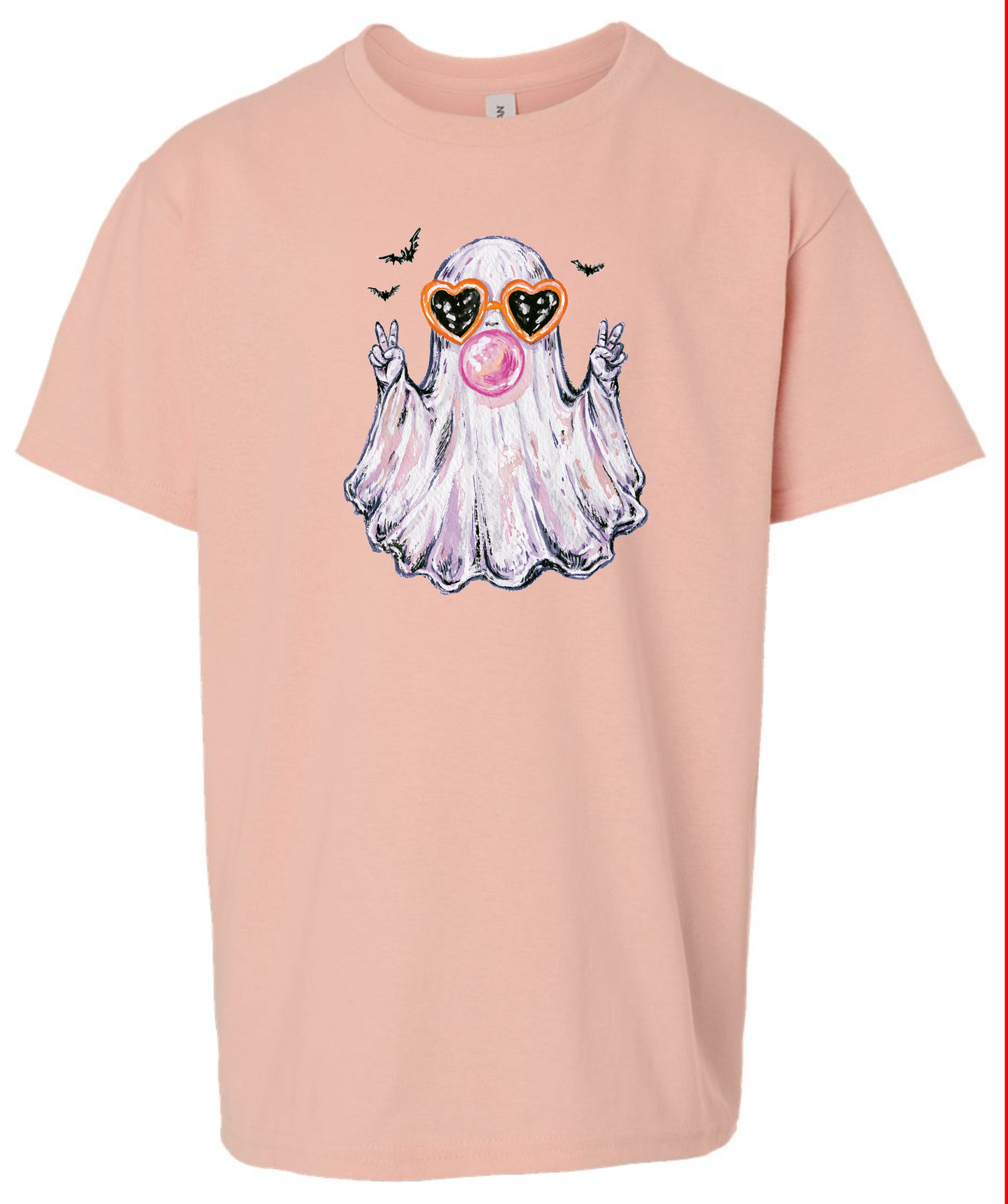 Gum Ghost Dusty Rose Youth Gildan Tshirt