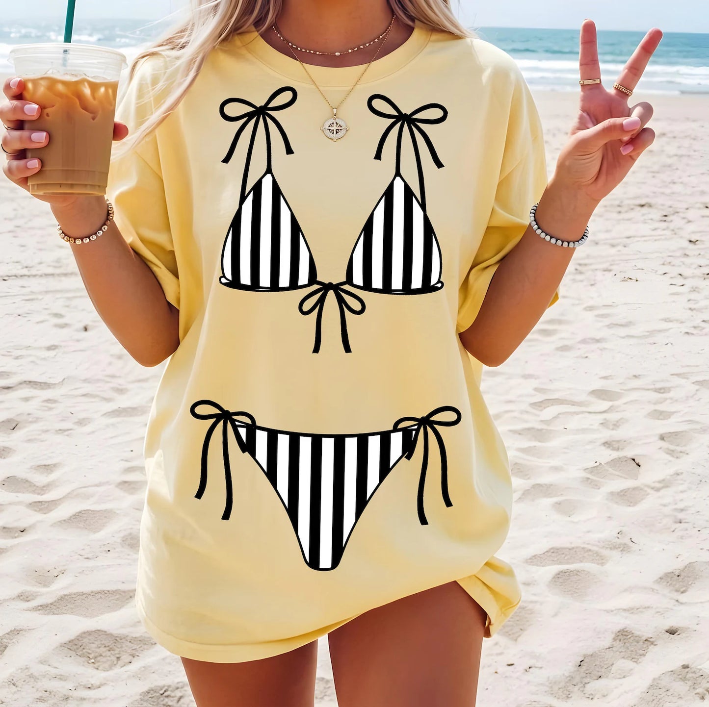 Comfort colors unisex Butter bikini t shirt
