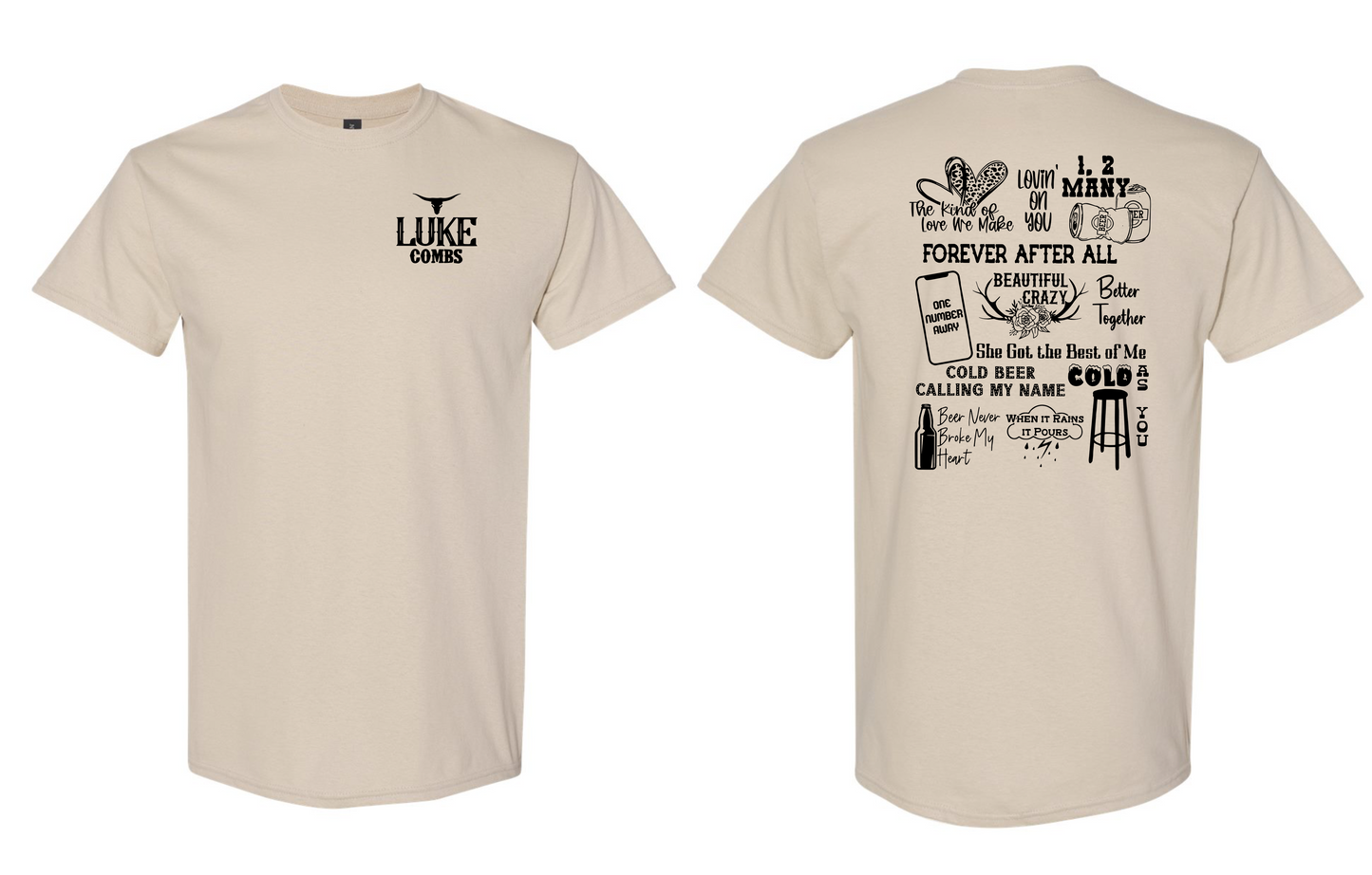 LC Sand Unisex Gildan Tshirt