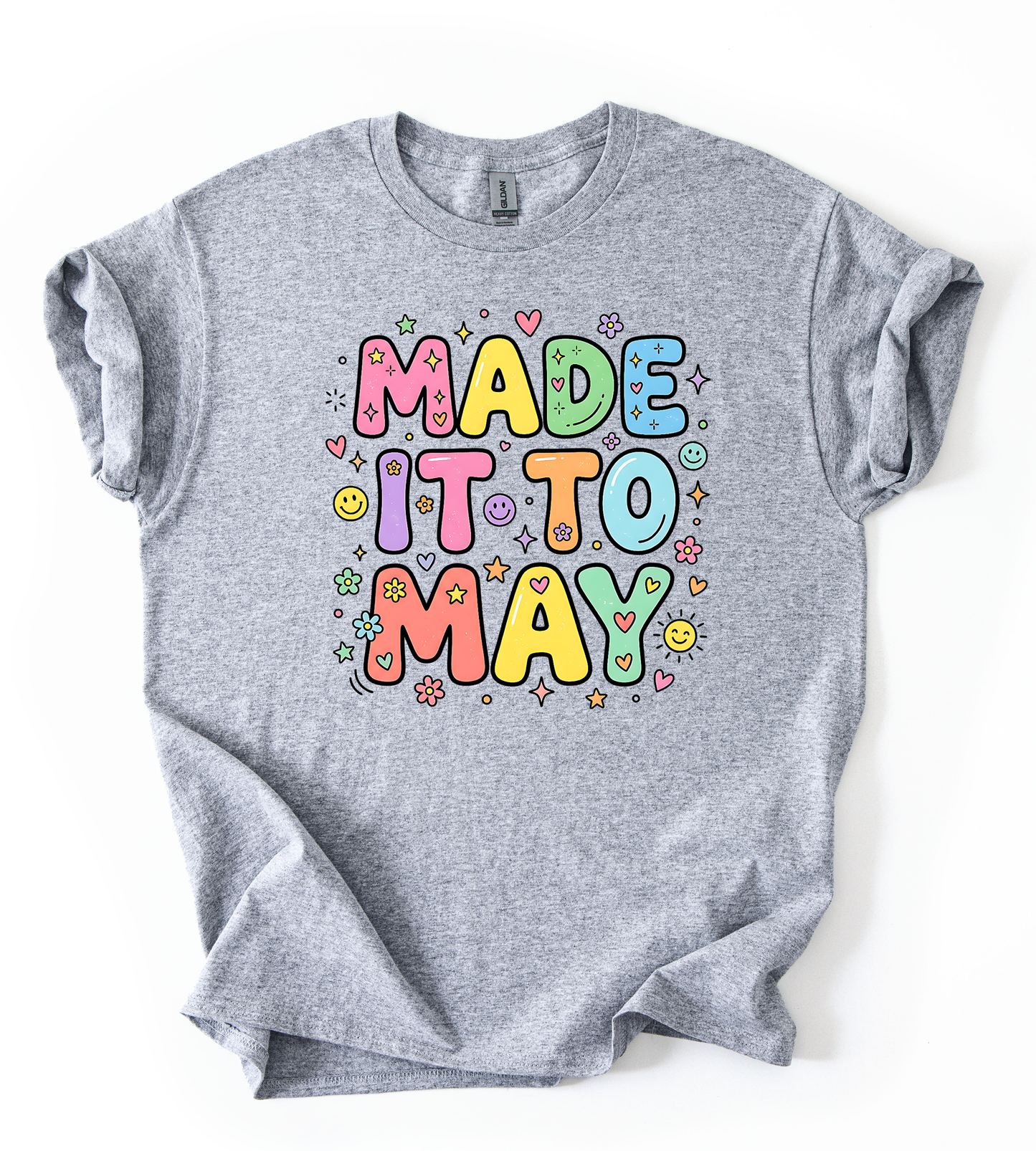 Made it to May Unisex Blue Jean Comfort Colors Tshirt