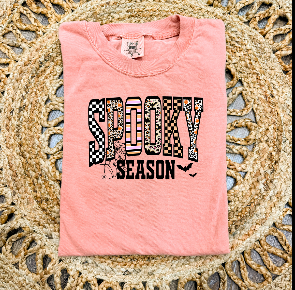 Spooky season 2 unisex Terracotta comfort colors t shirt