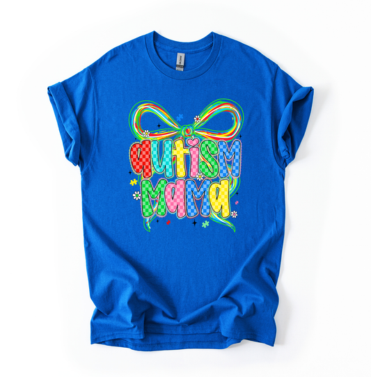 Autism Mama Unisex Royal Gildan Tshirt