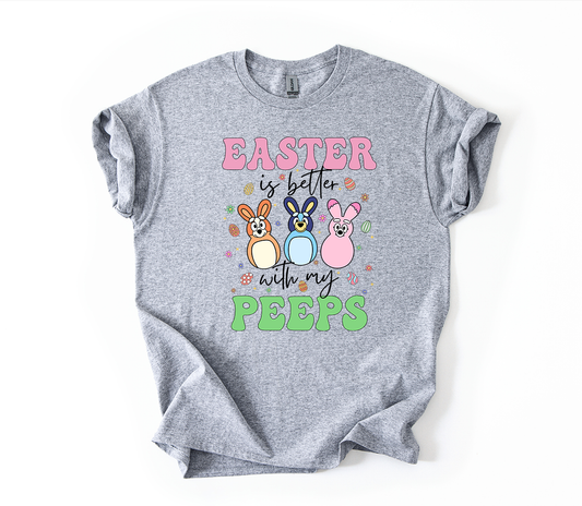 BB Peeps Sports Grey Gildan Unisex Adult Tshirt