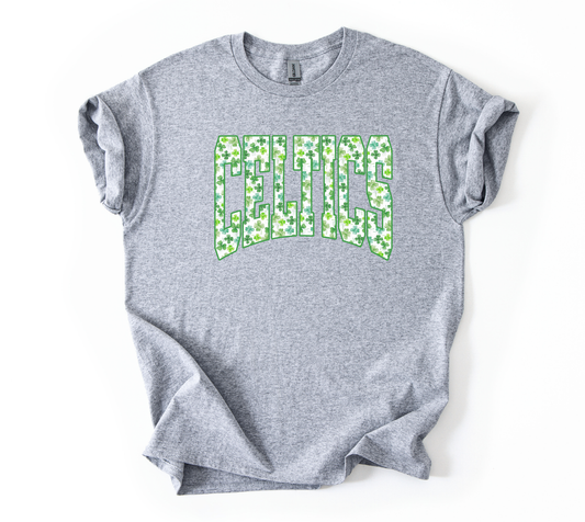 Celtics Clove YOUTH Sports grey Gildan tshirt