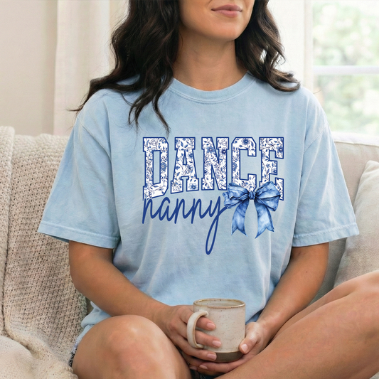 Dance Nanny Chambray Tshirt