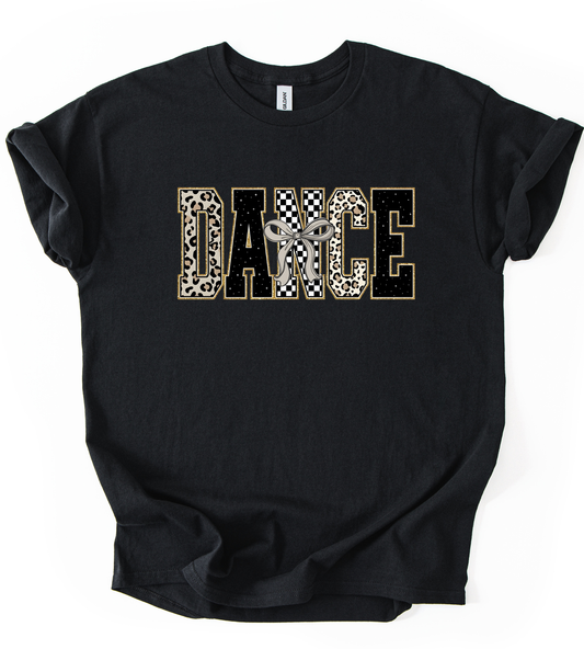 Dance Neutral Unisex Black Gildan Tshirt
