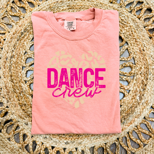 Dance crew leopard Terracotta unisex Adult Tshirt