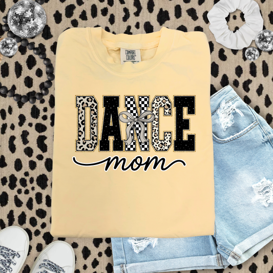 Dance mom neutral Butter Unisex Comfort Colors Tshirt