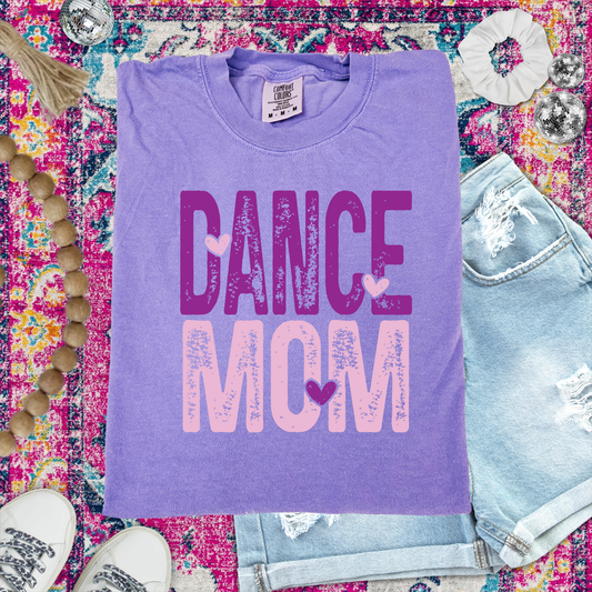 Dance mom heart Violet T shirt