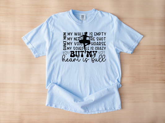 D mom heart full Hydrangea Tshirt