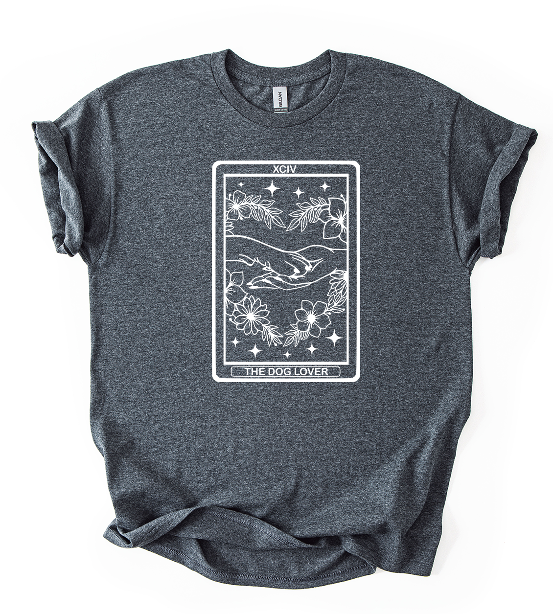 The Dog Lover Unisex Gildan Dark Heather Tshirt