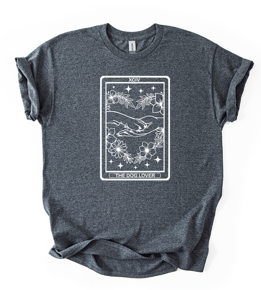 The Dog Lover Unisex Gildan Dark Heather Tshirt