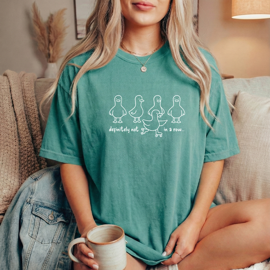 Duck roller seafoam Tshirt