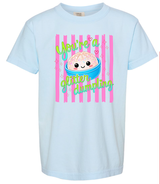 Dumpling Youth Chambray Comfort Colors Tshirt