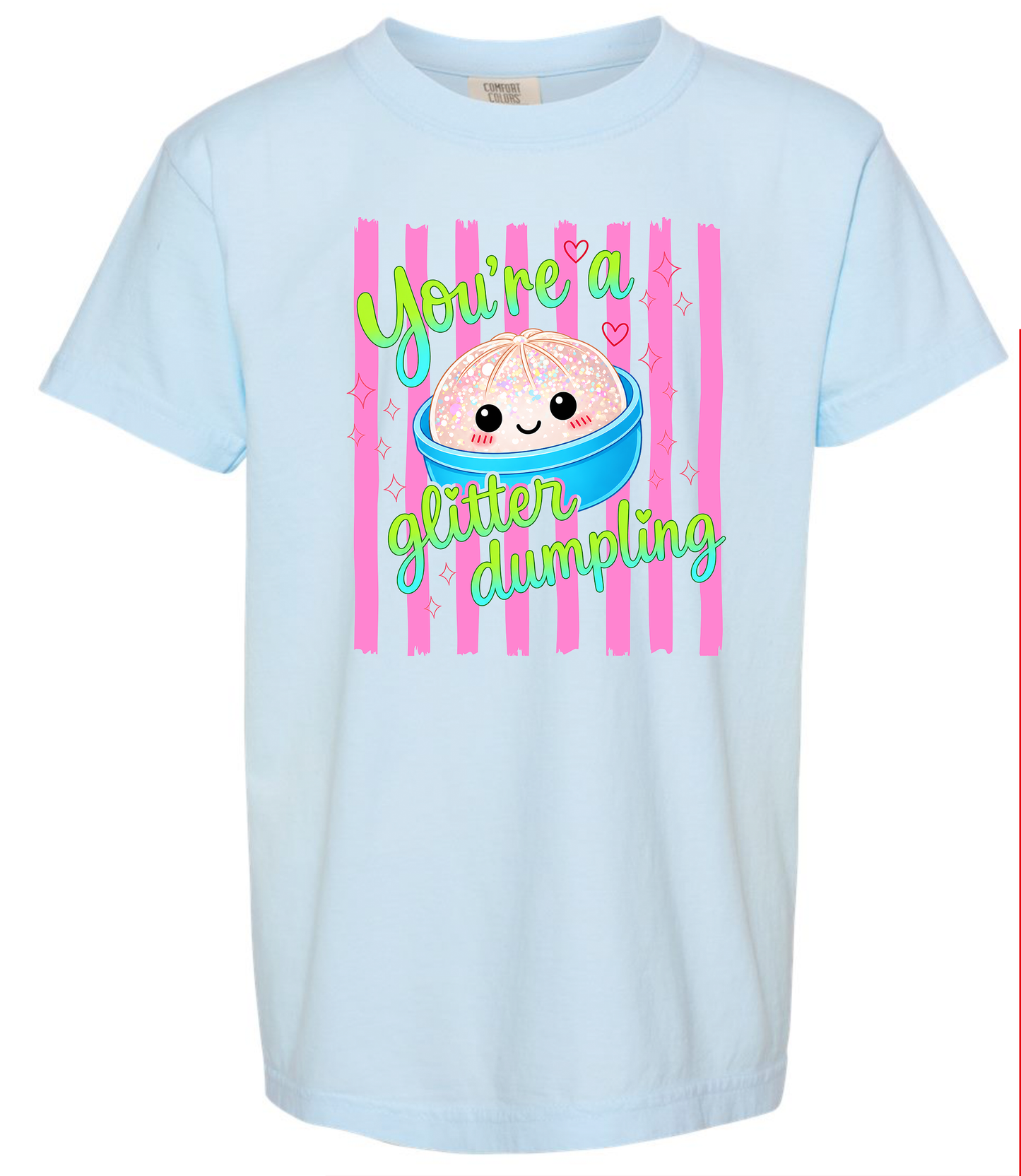 Dumpling Unisex Chambray Comfort Colors Tshirt