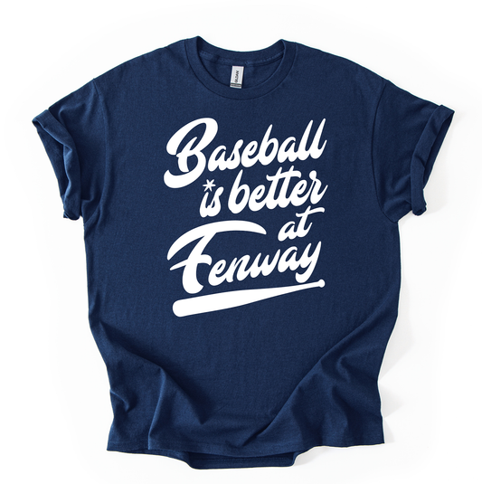 Fenway Navy Unisex Gildan Tshirt