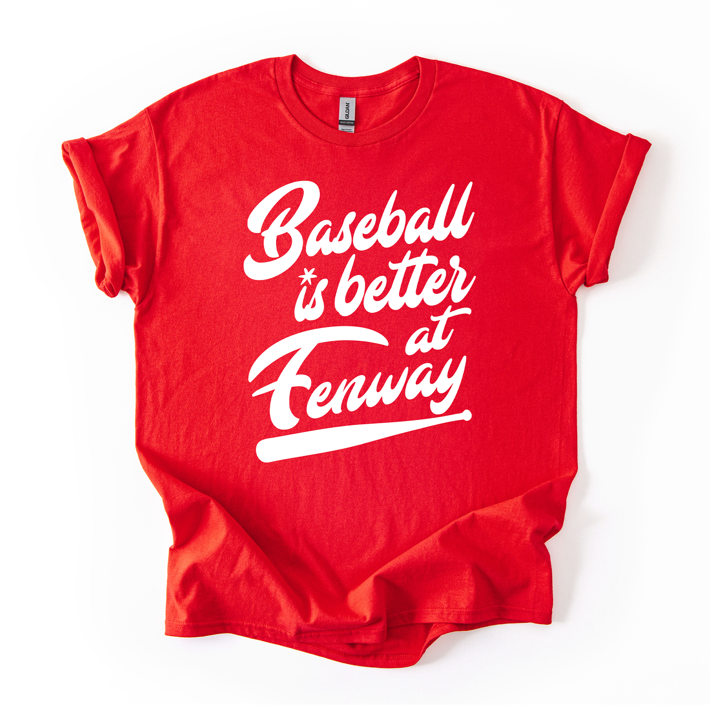 Fenway Red Unisex Gildan Tshirt