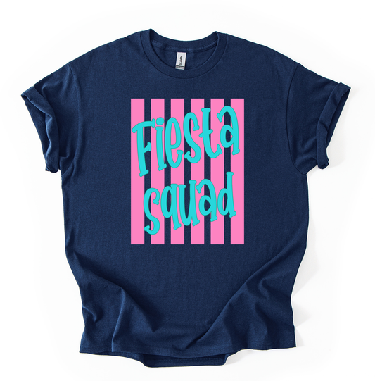 Fiesta Squad Unisex Navy Gildan Tshirt