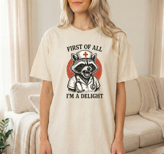 First of all nurse Ivory Tshirt