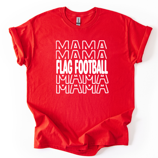 Flag Mama Unisex Red Gildan Tshirt