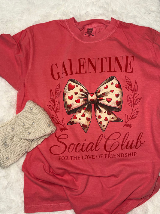 Galentine Social Club Watermelon T-shirt