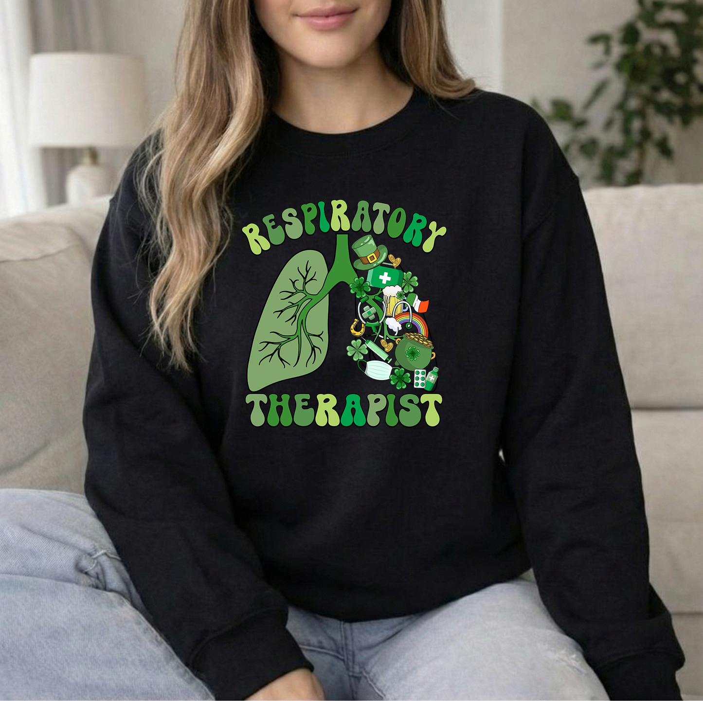 Rt St Pats black sweatshirt