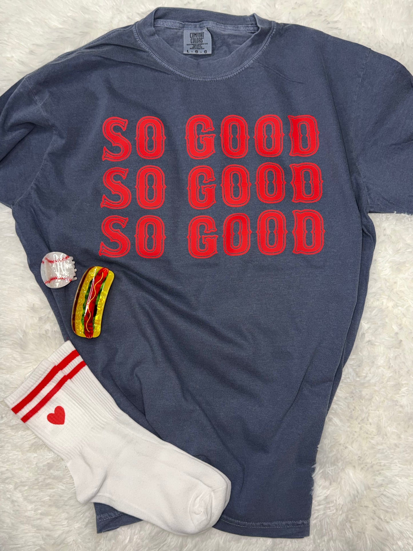 So Good! Good Good! Blue Jean T-shirt