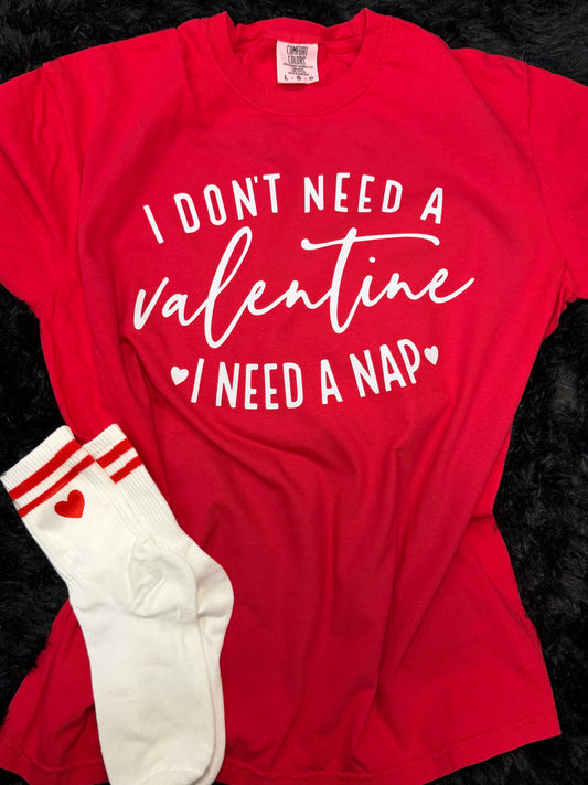 I need a nap Red Tshirt