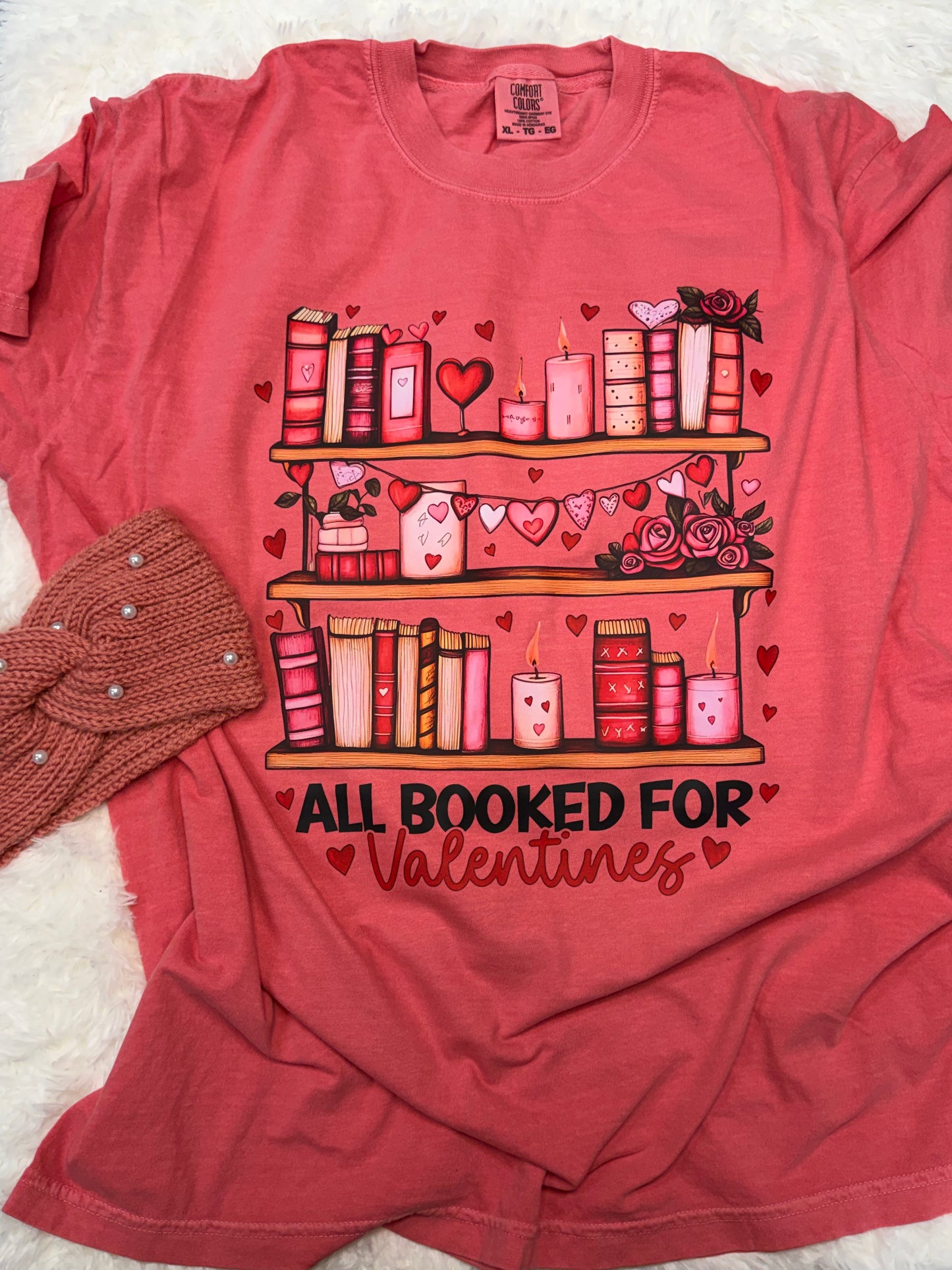 All Booked For valentines Watermelon T-shirt