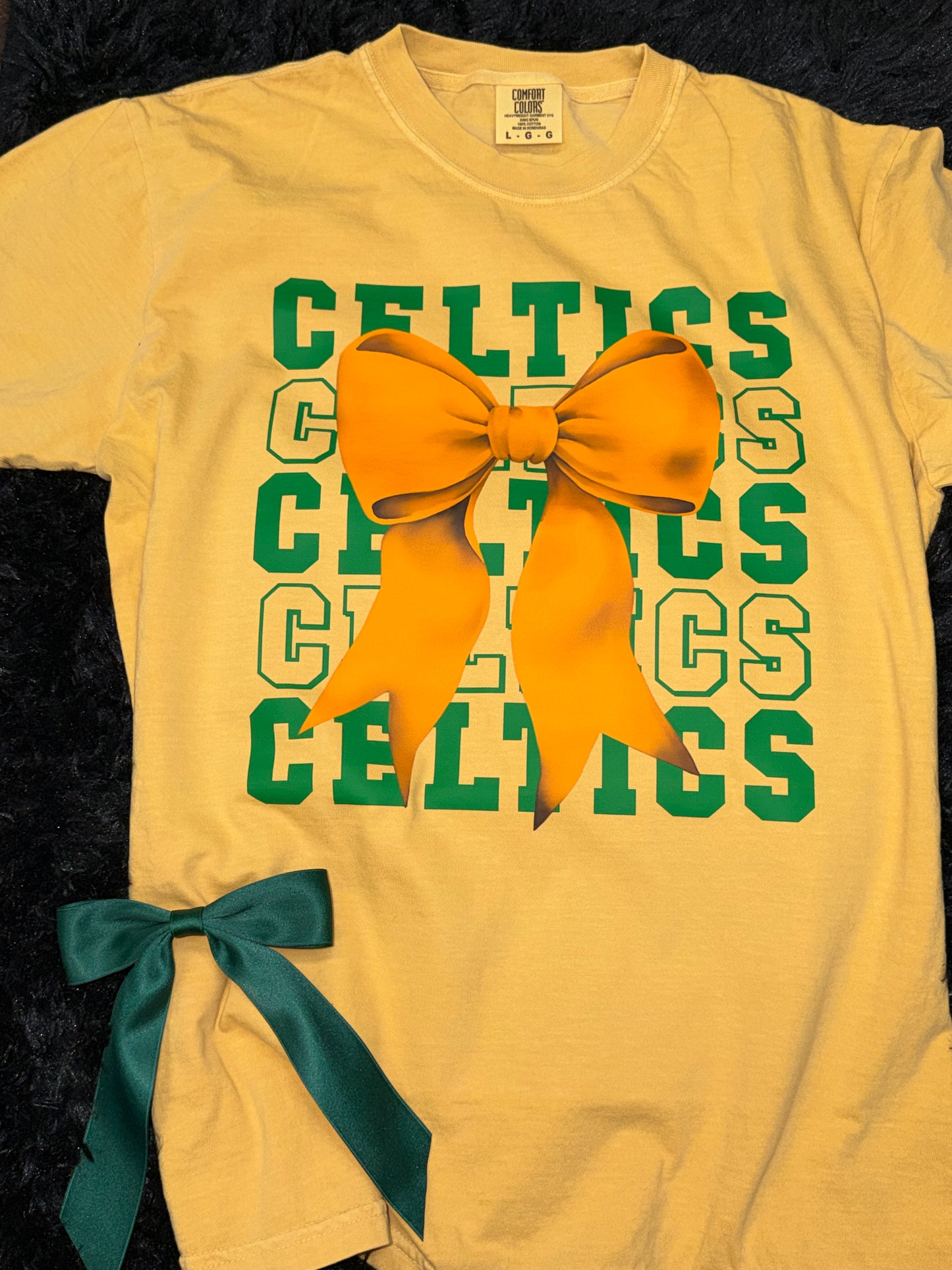 CELTICS Mustard T-shirt