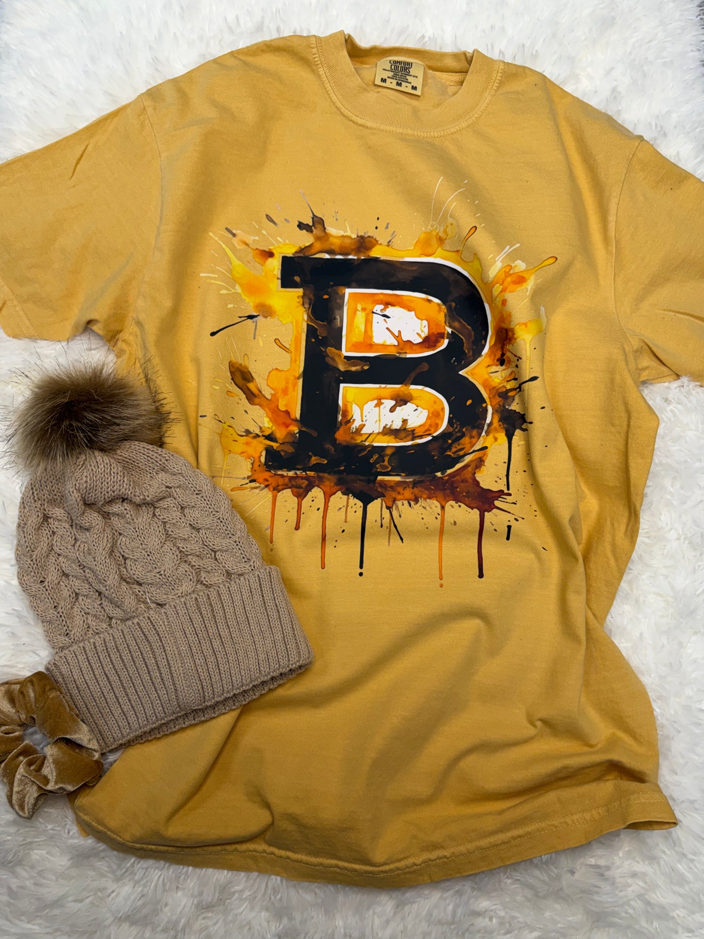Bleed Yellow Bruins Mustard T-Shirt