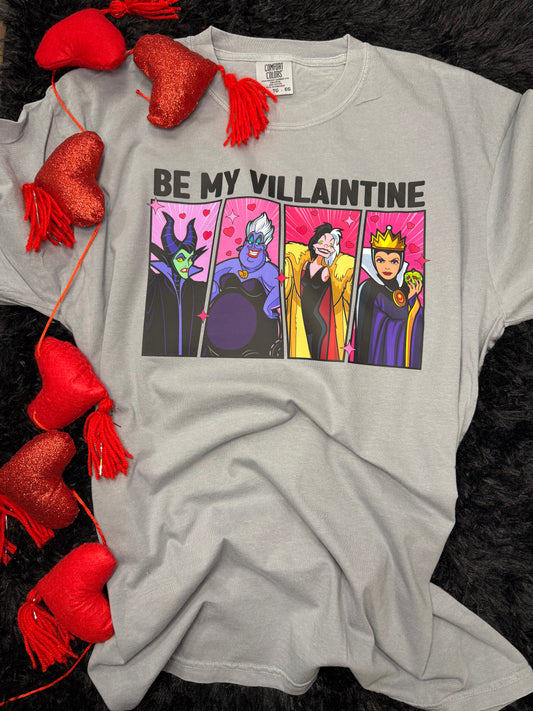 Villaintine Grey T shirt