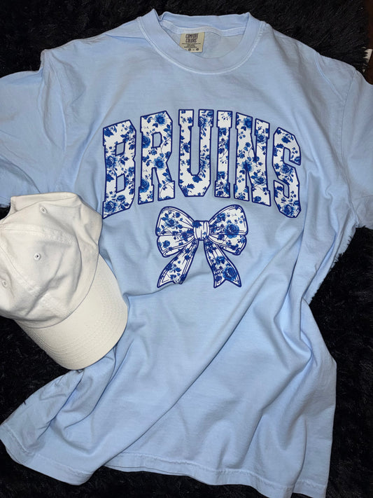 Bruins Floral Hydrangea Tshirt