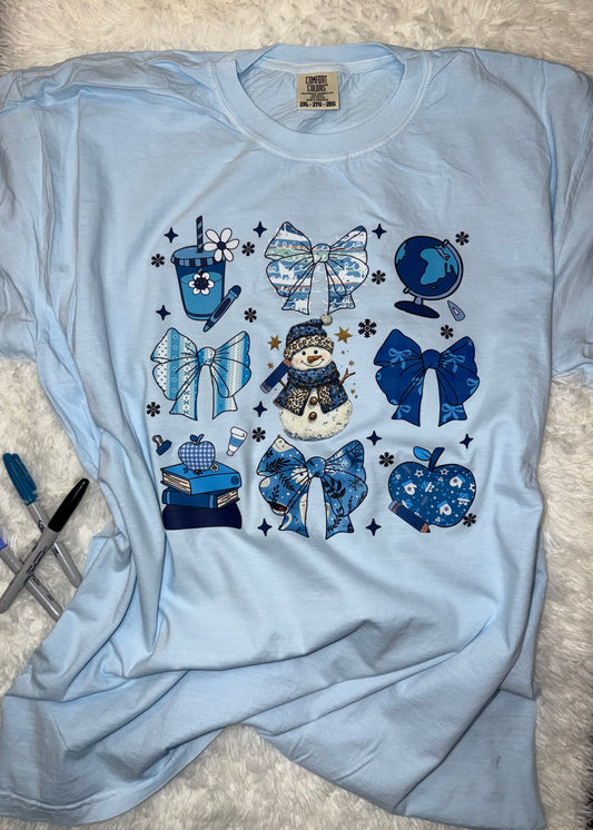 Winter Design Chambray Tshirt