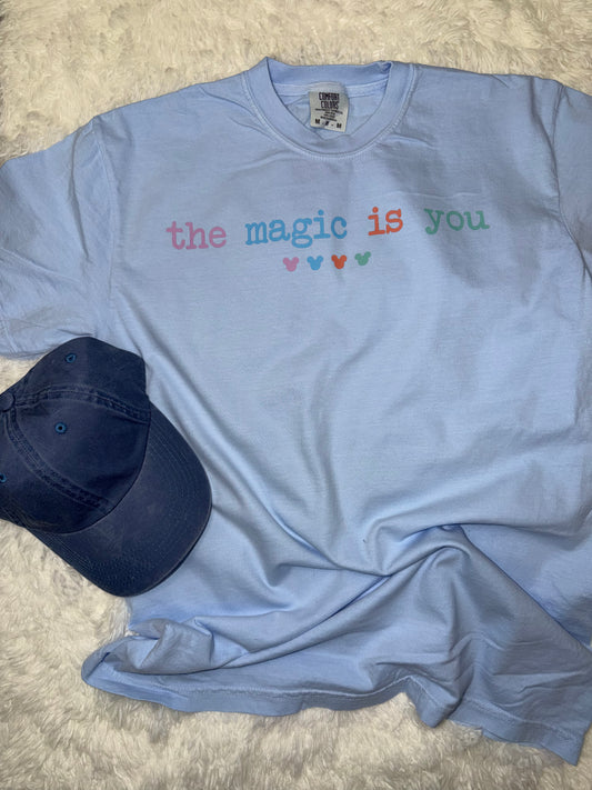 The magic is you Hydrangea T shirt