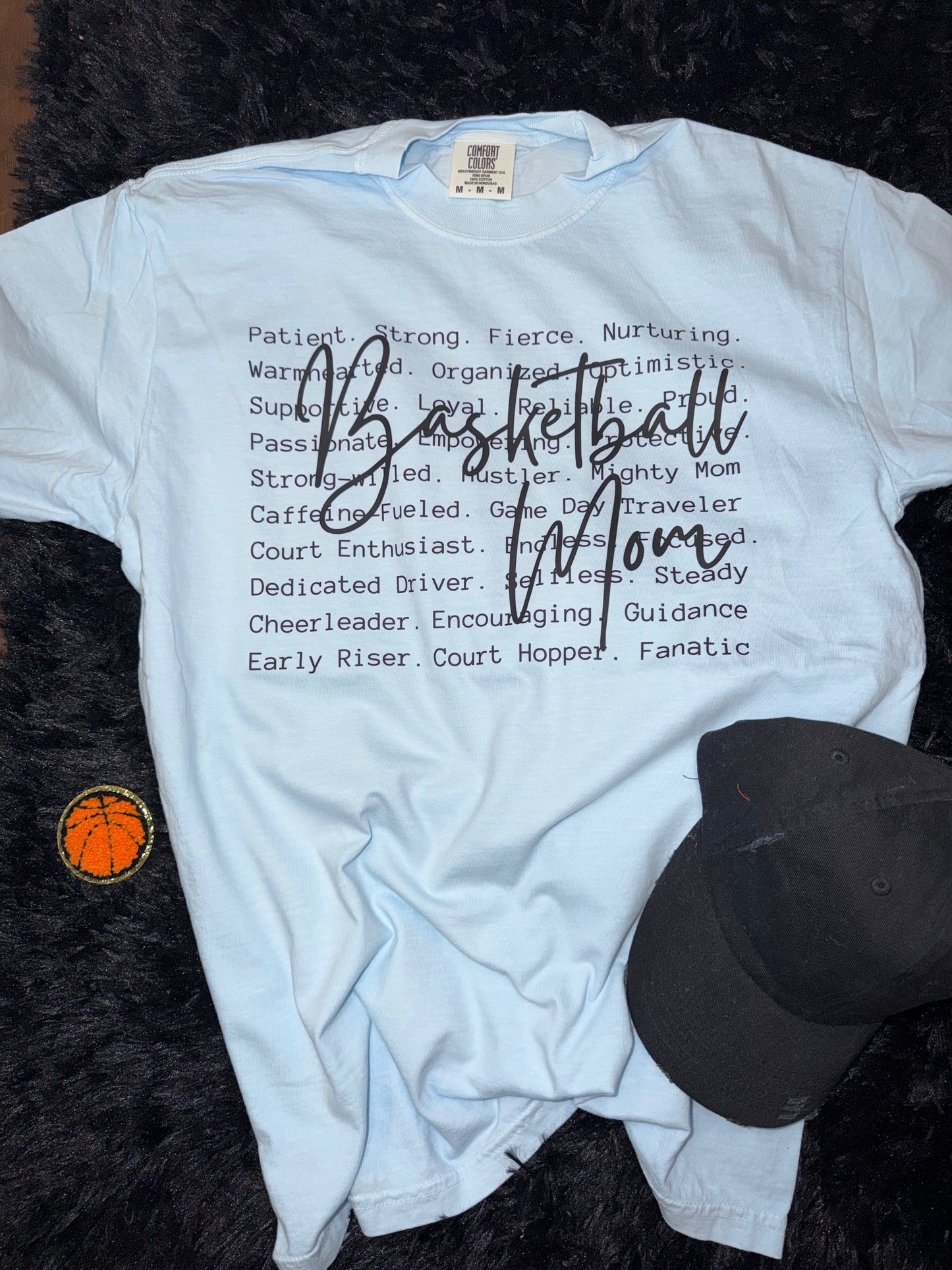 Basketball Mom Definition Chambray Tshirt