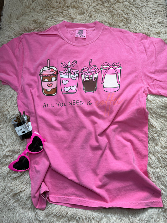 All you need is coffee Crunchberry Tshirt